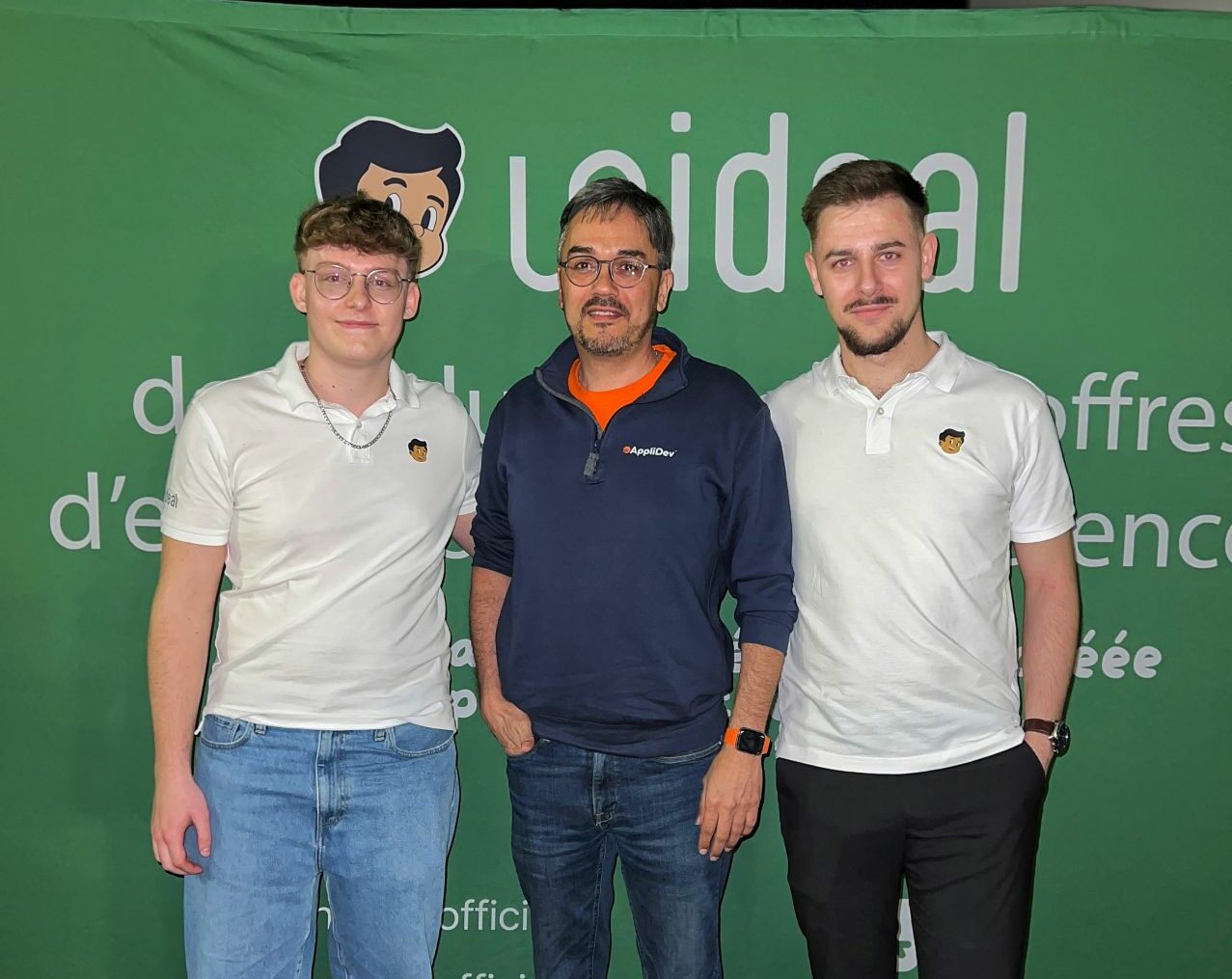 Photo du lancement application UNIDEAL