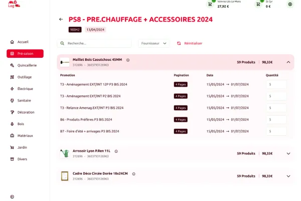 Portail digital de gestion des litiges logistiques pour MB LOG